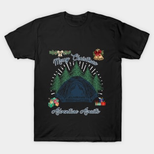 Christmas Adventure camping T-Shirt